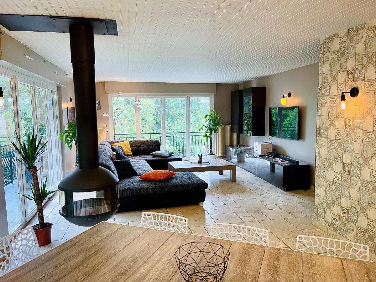 Villa 250m2 avec PISCINE chauffée&SPA&kota-grill&sauna Saint-Die-des-Vosges Exterior foto