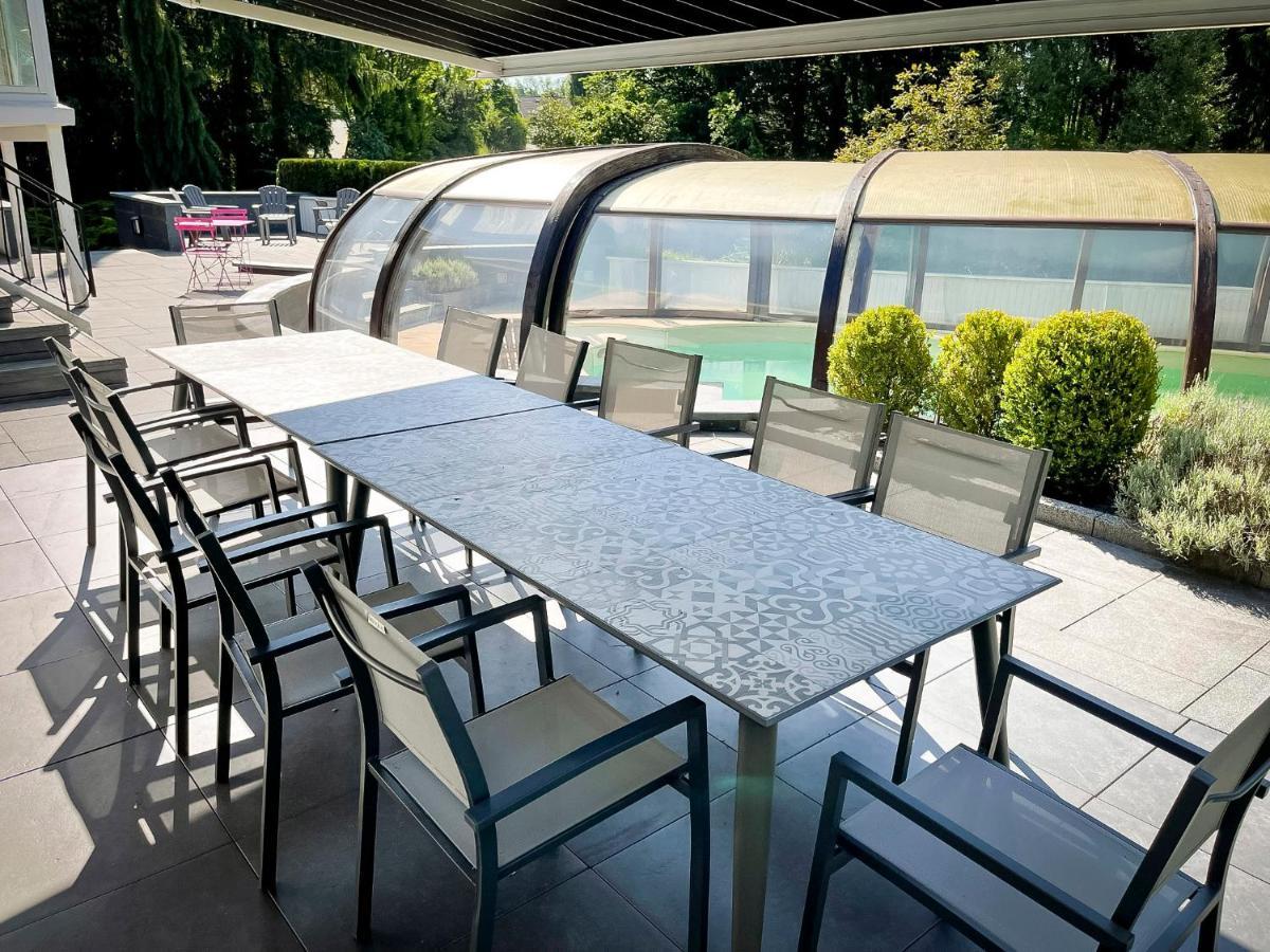Villa 250m2 avec PISCINE chauffée&SPA&kota-grill&sauna Saint-Die-des-Vosges Exterior foto